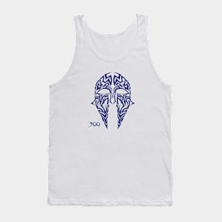 Spartan warrior helmet Tank Top